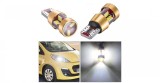 Set 2 Becuri LED cu lupa T10 w5w Canbus pentru Pozitii , Plafoniera Lumina Alba