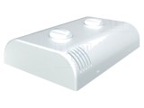 Carcasa Montare Perete ITALTROIC ABS Alba Ventilata cu Buton 80x120x25mm pentru Senzori