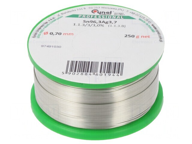 S&acirc;rmă de lipit fără plumb 0,7mm 0,25kg