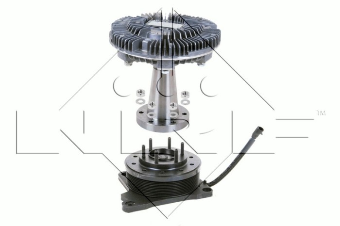NRF 49029 Cupla, ventilator radiator