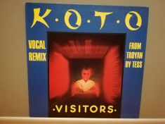 Koto - Visitors Vocal Remix - Maxi Single (1985/Memory/RFG) - Vinil/Impecabil foto