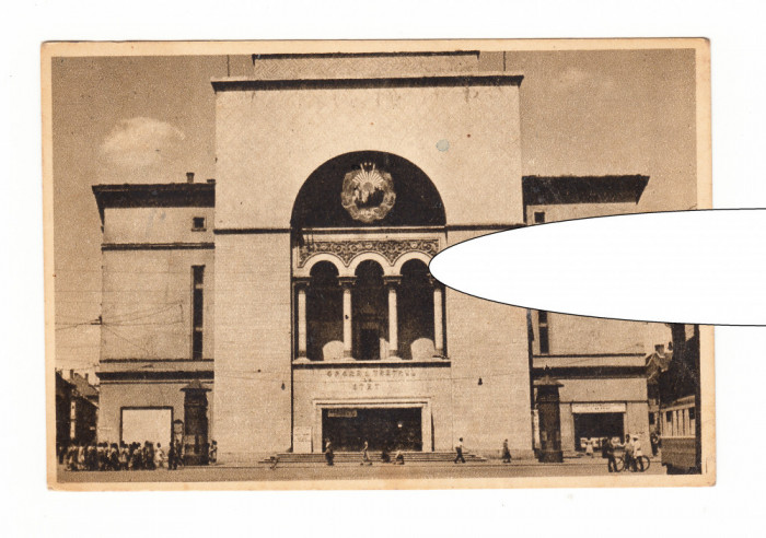 CP Timisoara - Opera si teatrul de stat, RPR, circulata 1956, stare buna