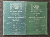 ELEMENTE DE ANALIZA MATEMATICA CLASA A XI-A - Ganga (2 volume)