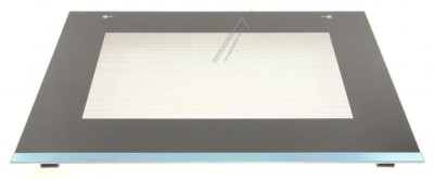 GEAM EXTERIOR USA CUPTOR, CU PLASIC LIPIT, NEGRU 00776107 aragaz / cuptor BOSCH/SIEMENS foto