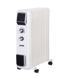 Cumpara ieftin Calorifer electric cu ulei Zass ZR 11 E, 2500 W, 11 elementi, termostat reglabil - RESIGILAT