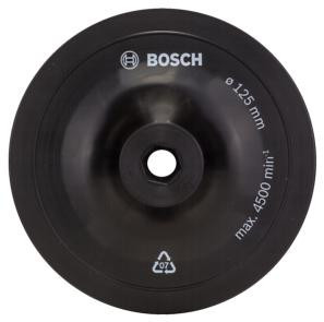 Placa de slefuit BOSCH pentru masini de gaurit, D 125 mm, sistem de fixare cu cleme foto