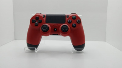 Controller wireless Dualshock 4 PlayStation 4 PS4 - Rosu/Negru - SONY&amp;reg; - curatat si reconditionat foto