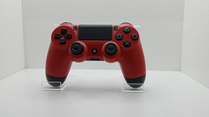 Controller wireless Dualshock 4 PlayStation 4 PS4 - Rosu/Negru - SONY&reg; - curatat si reconditionat