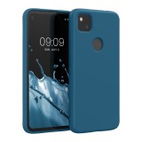 Husa pentru Google Pixel 4a, Silicon, Verde, 52622.78, kwmobile, Carcasa