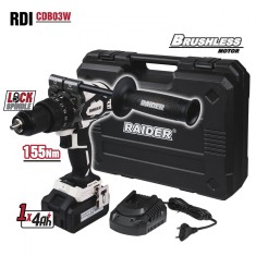 Masina de gaurit cu percutie RDI-CDB03W, 20 V, Raider 011503