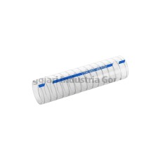 Furtun transparent cu spiră metalică - 32 X 41 MM