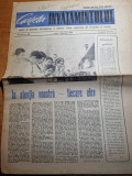 Gazeta invatamantului 7 februarie 1964-omagiu lui eminescu si caragiale