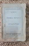Lucrețiu - Poemul naturii ,traducere D. Murărașu, 1933