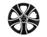 Cumpara ieftin Set 4 capace roti Bis Gri-Negru R16 pentru gama auto SsangYong, Autohelix MSA