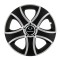 Set 4 capace roti Bis Gri-Negru R16 pentru gama auto SsangYong