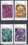 DB1 Gravura Religioasa Durer Paste 1978 Cayman Ins. 4 v. MNH