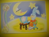 HOPCT 5675 CARTE POSTALA ZODIACUL CHINEZESC-IEPURE-STAMPILOGRAFIE-CHINA -ASIA-CIRCULATA