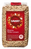 Linte maro bio 500g DAVERT