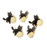 Set 5 brose pisica neagra pe soare