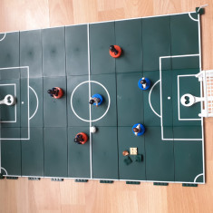 Joc de fotbal 6 figurine gazon porti 2 stegulețe minge minifotbal Topps
