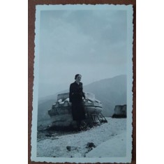 Fotografie, Stella, mama lui Geo Litarczek, parintele radiologiei romanesti, la Brasov, Tampa, 1935
