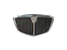Grila masca fata Lancia Ypsilon (843), 2006-06.2011, fata, MODEL PLATINUM, crom