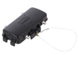 Capac protec&Aring;&pound;ie HARTING Han&Acirc;&reg; B dimensiune 16B aliaj aluminiu negru