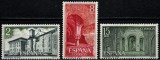 C1295 - Spania 1974 - Manastiri 3v,neuzat,perfecta stare, Nestampilat