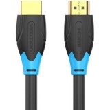 Cablu video Vention, HDMI(T) la HDMI(T), 2m, rezolutie maxima 4K la 60Hz, conectori auriti, cupru, invelis PVC, negru, &quot;AACBH&quot; (timbru verde 0.18lei)