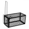 Capcană Rozătoare Metalică, Model Negru, 23x11x11cm