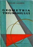 Traian Lalescu - Geometria triunghiului