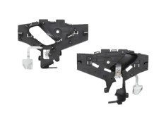 Maner usa interior Citroen C5 (Dc/De), 03.2001-01.2008, fata, Dreapta, negru / crom; cu tija cromata