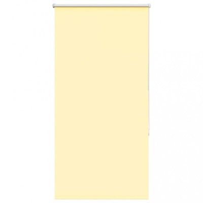 vidaXL Jaluzea cu role opace galben 70x150 cm lățime material 65,7 cm foto