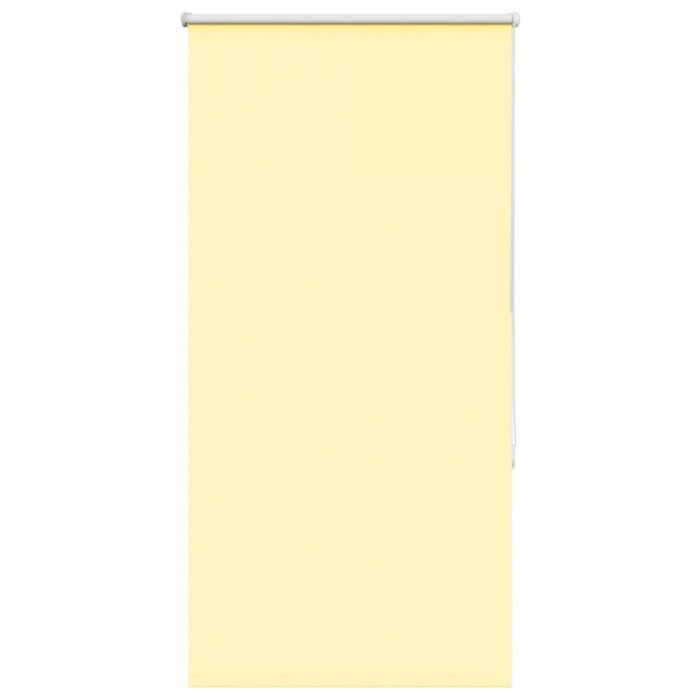 vidaXL Jaluzea cu role opace galben 70x150 cm lățime material 65,7 cm