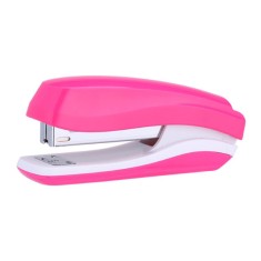 Capsator Hartie Deli Rio 350, Capse 24/6 si 26/6, 25 Coli, Plastic, Roz, Capsator pentru Hartie, Capsator de Hartie, Capsatoare Hartie, Capsatoare Bir foto