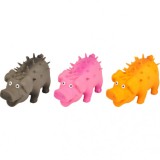 Jucarie din latex, porc, multicolor, 10 cm