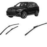 Cumpara ieftin Set 3 stergatoare BMW Seria X1 (F48) din 2014-2022, pentru parbriz si luneta fata si spate auto, Bosch Aerotwin-Aerotwin, din cauciuc siliconat rezist