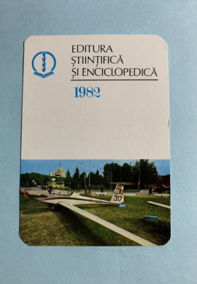 Calendar 1982 editura enciclopedia foto