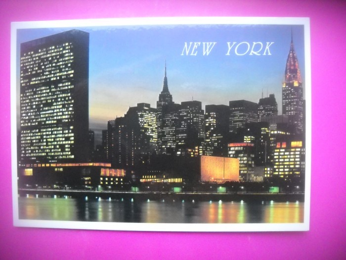 HOPCT 8066 SEDIUL ONU NATIUNILE UNITE - NEW YORK CITY -SUA-AMERICA DE NORD -NECIRCULAT-PATRIOT A