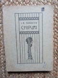 I.E. Torouțiu - Chipuri, Cluj, 1912, Editie Princeps. Carte bibliofilie