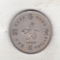 bnk mnd Hong Kong 1 dollar 1960 H