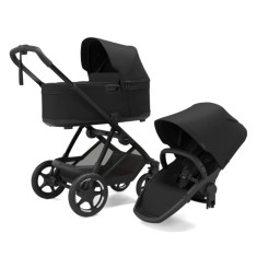 Set Carucior Thule Charm 2 in 1, sezut + landou, Black
