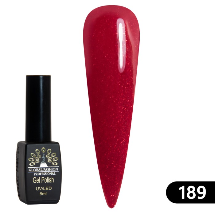 Oja semipermanenta BLACK ELITE, Global Fashion 8 ml, 189