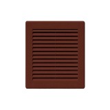 Grila ventilatie aplicata, cu plasa, 180x250 mm, maro tru4br (aw) DSH 491917