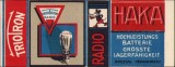 A396 Reclamă Triotron Radio HAKA, interbelică