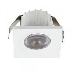 Spot LED Patrat pentru Mobila 35x35mm 3W 3000K lumina calda SPN70204 foto