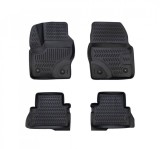 Covorase Auto Cauciuc Tip Tavita PSN Ford Kuga II 2013-2020 Negre Premium Set Fata + Spate Fixare Podea