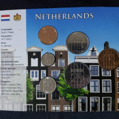 Seria completata monede - Olanda 1996-2000 , 6 monede