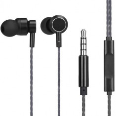 Casti Gaming Stereo HP DHE-7001, in-ear, Jack 3.5mm (Negru)