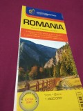 ROMANIA HARTA TURISTICA SI RUTIERA